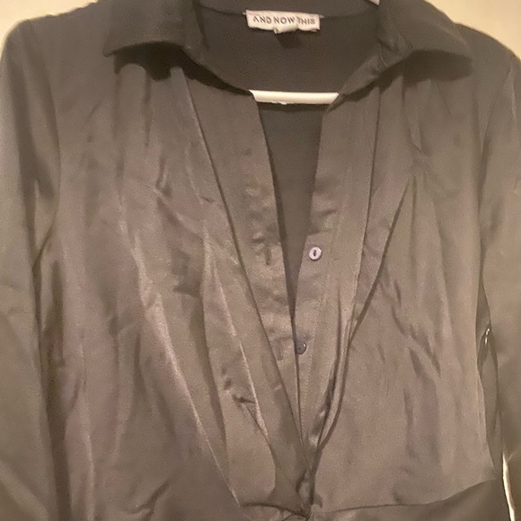 Long sleeve black dress - Picture 2 of 2